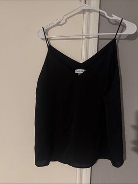 Calvin Klein Black V-Neck Spaghetti Strap Camisole
